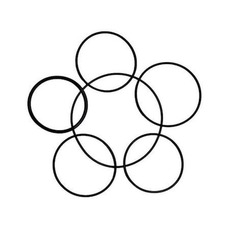 Danco 9D00010714 arge Rubber Assorted O Ring 4597191